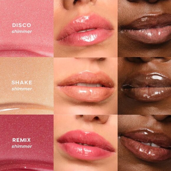 Saie Glossybounce Hydrating Lip Gloss Oil in Remix - Picture 4 of 4